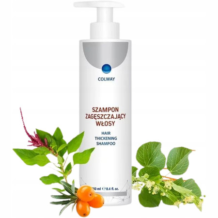 Szampon zagęszczający stymulacja porostu włosów dla mężczyzn Colway 250 ml